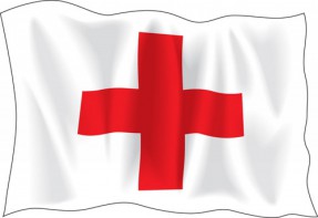 Флаг Красного креста - fgospostavki.ru - Рязань