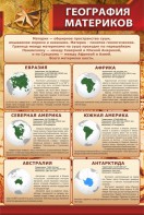 Стенд "География материков" - fgospostavki.ru - Рязань