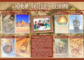 Стенд "Юный путешественник" - fgospostavki.ru - Рязань