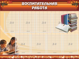 Стенд "Воспитательная работа" - fgospostavki.ru - Рязань