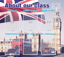 Стенд "About our class" - fgospostavki.ru - Рязань