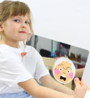 Зеркало логопедическое с отверстием - fgospostavki.ru - Рязань