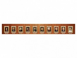 Стенд-лента "Портреты зарубежных детских писателей" - fgospostavki.ru - Рязань