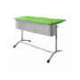 Школьный двухместный стол с перфорированным экраном - fgospostavki.ru - Рязань