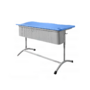 Школьный двухместный стол с перфорированным экраном - fgospostavki.ru - Рязань
