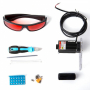 Ресурсный набор для плоттера 445nm 1600mW Blue Laser Components Engraver  Pack - fgospostavki.ru - Рязань