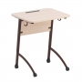 Стол ученический регулируемый на плоскоовальной трубе - fgospostavki.ru - Рязань