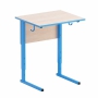 Стол ученический регулируемый (одноместный) на прямоугольной трубе - fgospostavki.ru - Рязань