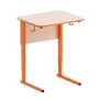 Стол ученический регулируемый (одноместный) на прямоугольной трубе - fgospostavki.ru - Рязань