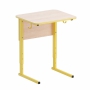 Стол ученический регулируемый (одноместный) на прямоугольной трубе - fgospostavki.ru - Рязань
