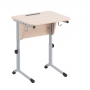 Стол ученический с наклоном столешницы (0-24°) на плоскоовальной трубе - fgospostavki.ru - Рязань