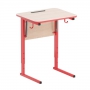 Стол ученический с наклоном столешницы (0-24°) на прямоугольной трубе - fgospostavki.ru - Рязань