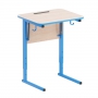 Стол ученический с наклоном столешницы (0-24°) на прямоугольной трубе - fgospostavki.ru - Рязань